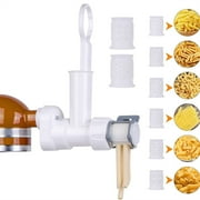 Pasta Maker Attachment For Kitchen Aid Stand Mixers With 6 Interchangeable Different Shapes Of Pasta And Cleaning Brush Pasta Attachments